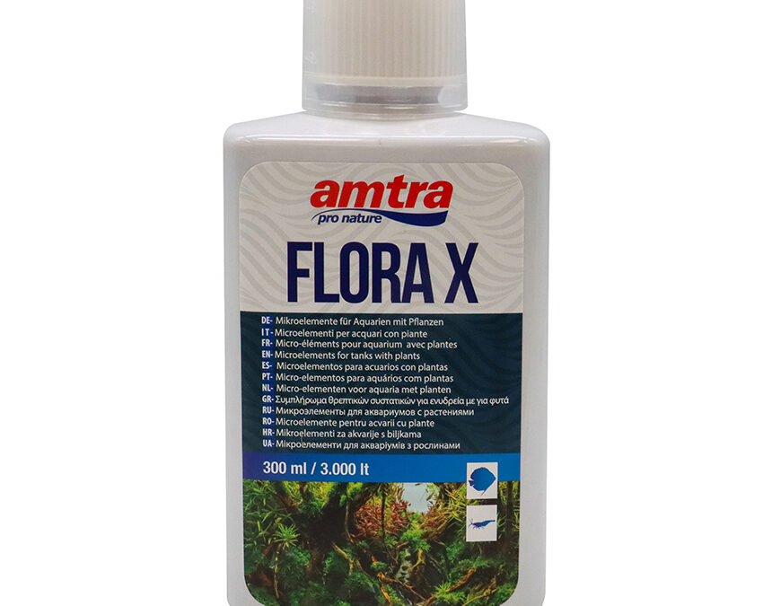 MICROELEMENT SUPPLEMENT FOR AQUARIUMS – AMTRA FLORA X